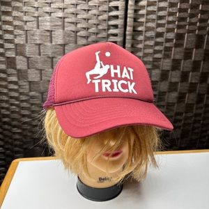 Hat Trick Trucker Hat Soccer/football  Player